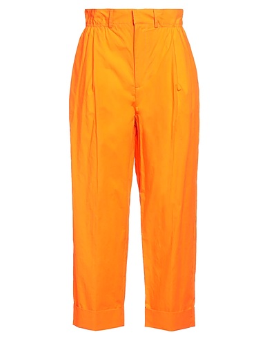 JUCCA Casual trouser Orange 100% Cotton