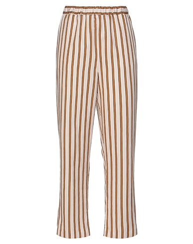 SUOLI Casual trouser Camel 88% Viscose, 12% Polyester
