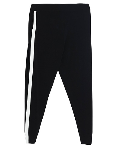 STELLA McCARTNEY Pantalon Noir 70% Viscose, 30% Coton