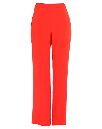 CLIPS Pantalone Rosso 70% Viscosa, 26% Acetato, 4% Elastan