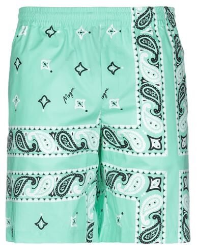 Msgm Shorts & Bermuda Shorts In Light Green