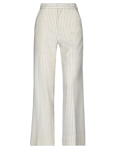MAISON MARGIELA Pantalone Avorio 100% Lana