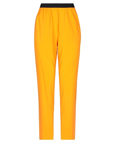 JUCCA Casual trouser Orange 95% Viscose, 5% Elastane