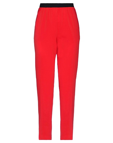 JUCCA Casual trouser Red 95% Viscose, 5% Elastane