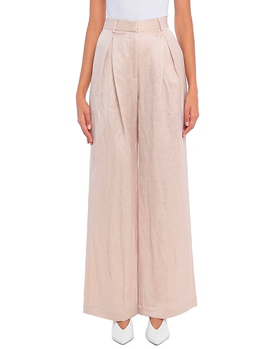 ANTONELLI Casual trouser Light pink 72% Linen, 28% Viscose