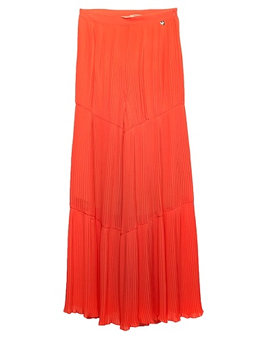 TWINSET Casual trouser Orange 100% Polyester
