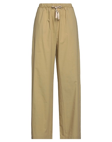 ROBERTO COLLINA Casual pants Khaki 100% Cotton
