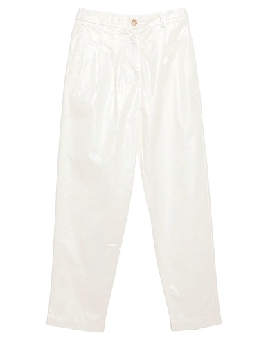 8PM Casual pants White 100% Cotton