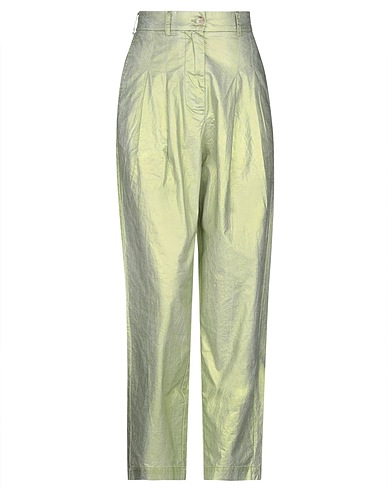 8PM Casual pants Light green 100% Cotton