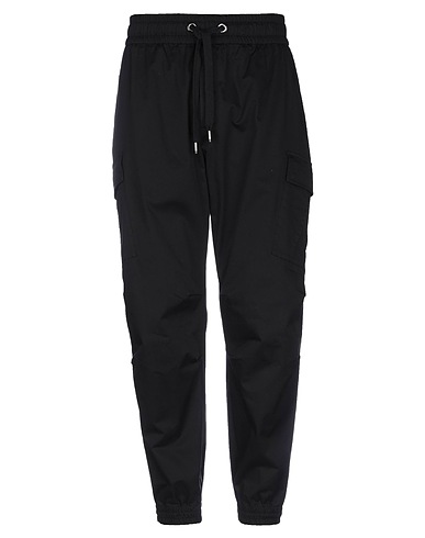 DOLCE&GABBANA カーゴパンツ ブラック コットン 97% / ポリウレタン 3%