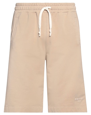 DANIELE FIESOLI Shorts & Bermuda Beige 95% Cotton, 5% Elastane