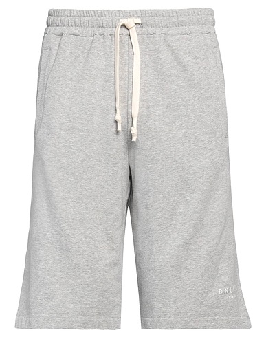 DANIELE FIESOLI Shorts & Bermuda Grey 95% Cotton, 5% Elastane