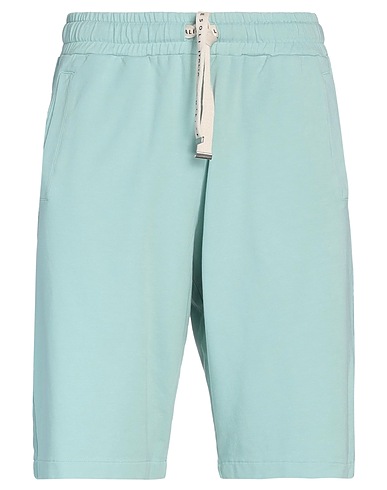DANIELE FIESOLI Shorts & Bermuda Turquoise 95% Cotton, 5% Elastane