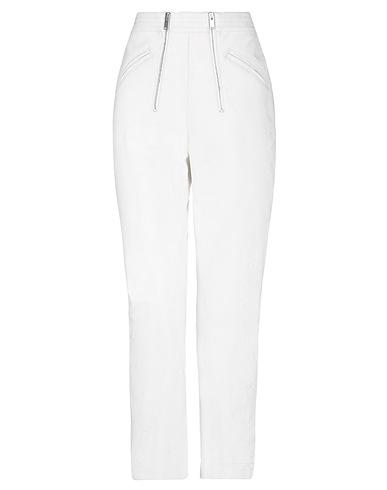STELLA McCARTNEY Casual trouser White 62% Polyester, 38% Viscose, Polyurethane
