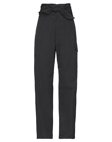 GRIFONI Pantalone Nero 100% Cotone