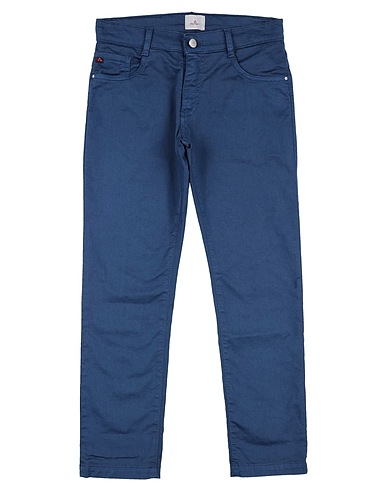PEUTEREY Casual trouser Blue 98% Cotton, 2% Elastane