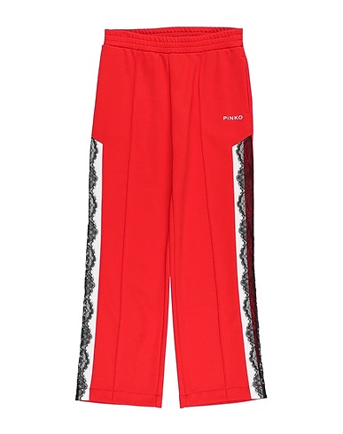 PINKO UP Casual trouser Red 61% Cotton, 39% Polyester, Polyamide, Elastane