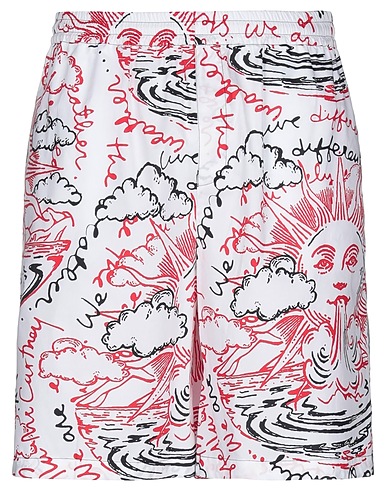 STELLA McCARTNEY MEN Shorts & Bermuda White 100% Cotton