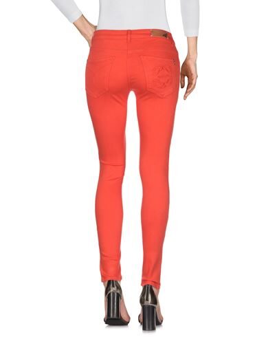 Shop Patrizia Pepe Woman Jeans Orange Size 27 Cotton, Polyester, Elastane