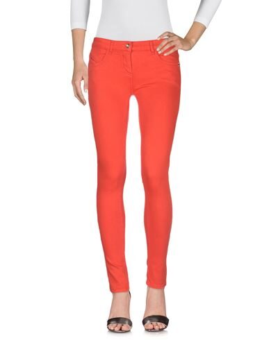 Shop Patrizia Pepe Woman Jeans Orange Size 27 Cotton, Polyester, Elastane