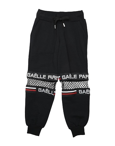 GAëLLE Paris Casual trouser Black 95% Cotton, 5% Elastane