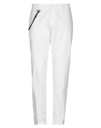 Shop Modfitters Man Pants White Size 38 Cotton, Elastane