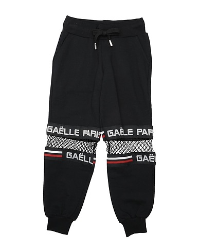 GAëLLE Paris Casual trouser Black 95% Cotton, 5% Elastane