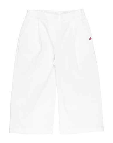 PEUTEREY Casual pants White 97% Cotton, 3% Elastane