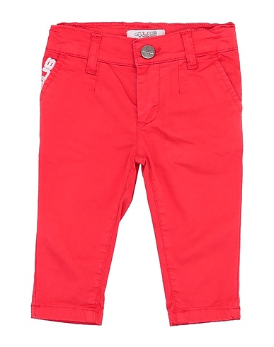 PACIOTTI 4US Casual pants Red 98% Cotton, 2% Elastic fibres