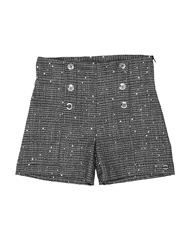 BYBLOS Shorts & Bermuda Black 62% Polyester, 35% Viscose, 3% Elastane