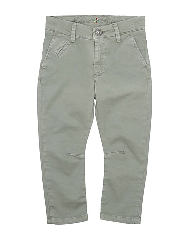 MANUEL RITZ Casual trouser Grey 98% Cotton, 2% Elastane