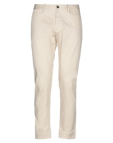 Shop Nine:inthe:morning Nine In The Morning Man Pants Ivory Size 36 Cotton, Elastane In White