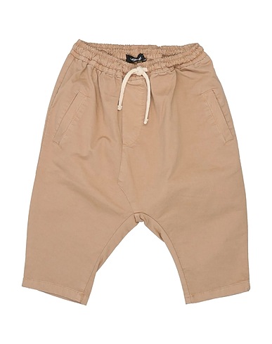 NUMBERS. Shorts & Bermuda Beige 98% Cotton, 2% Elastane