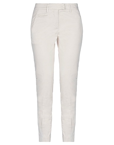 DONDUP Pantalone Avorio 97% Cotone, 3% Elastan