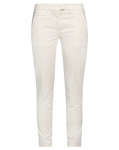 DONDUP Pantalone Off white 97% Cotone, 3% Elastan