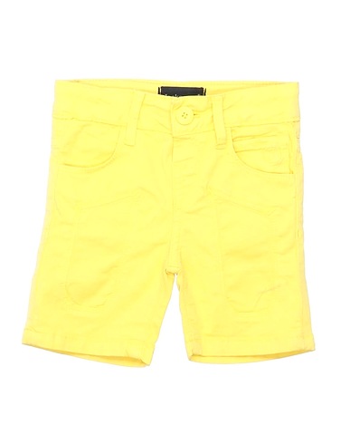 JECKERSON Shorts & Bermuda Giallo 98% Cotone, 2% Elastan