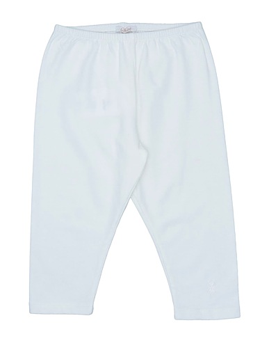 LE BEBÉ Leggings Bianco 94% Cotone, 6% Elastan