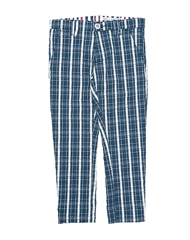 NEILL KATTER Casual pants Midnight blue 65% Cotton, 34% Polyester, 1% Elastane