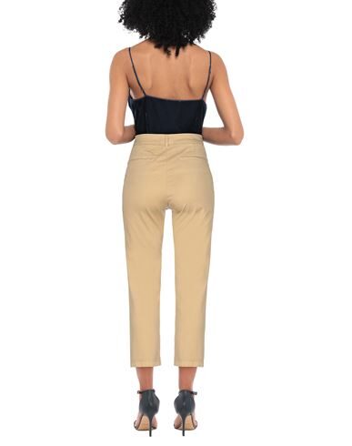 Shop Ab/soul Absoul Woman Pants Beige Size 31 Cotton, Elastane