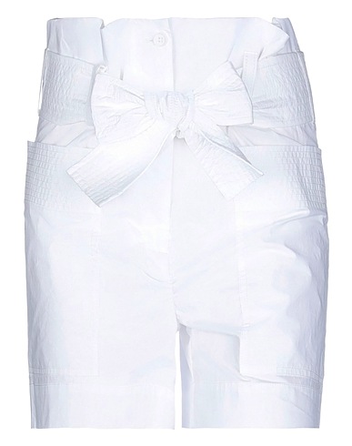 P.A.R.O.S.H. Shorts & Bermuda Bianco 100% Cotone