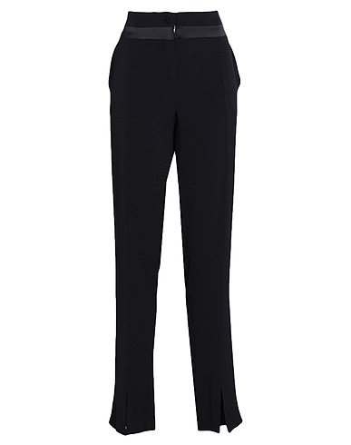 PATRIZIA PEPE SERA Casual trouser Black 99% Viscose, 1% Elastane