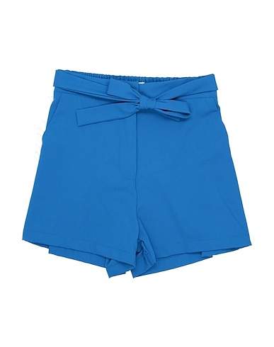 GAIALUNA Shorts & Bermuda Blue 50% Viscose, 25% Rayon, 20% Nylon, 5% Elastane