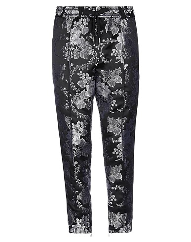 DOLCE&GABBANA Casual pants Black 76% Polyester, 24% Silk