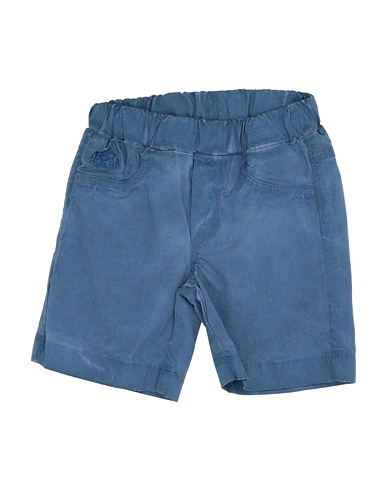 LA MARTINA Shorts & Bermuda Slate blue 98% Cotton, 2% Elastane
