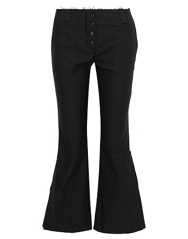 PROENZA SCHOULER Casual trouser Black 59% Cotton, 37% Polyamide, 4% Elastane