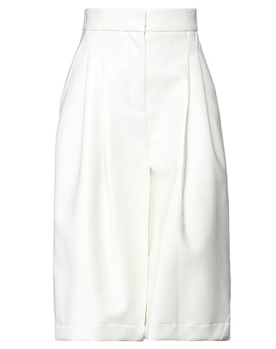 PHILOSOPHY di LORENZO SERAFINI Shorts & Bermuda White 63% Viscose, 33% Polyester, 4% Other Fibres