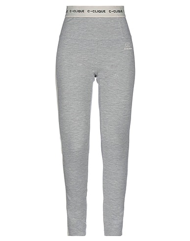PINKO C-CLIQUE Leggings Grey 84% Viscose, 9% Elastane, 7% Polyamide