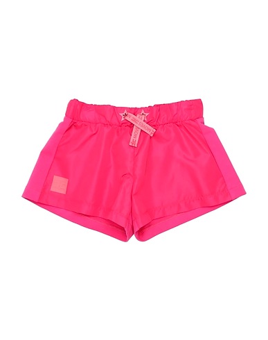 ELISABETTA FRANCHI Shorts & Bermuda Coral 100% Polyester, Cotton, Elastane