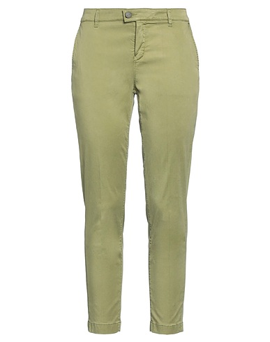 JACOB COHЁN Pantalone Verde militare 69% Lyocell, 29% Cotone, 2% Elastan