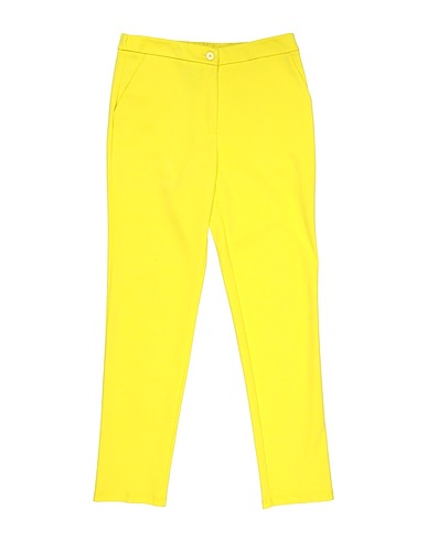 PINKO UP Casual trouser Yellow 59% Cotton, 36% Polyester, 5% Elastane